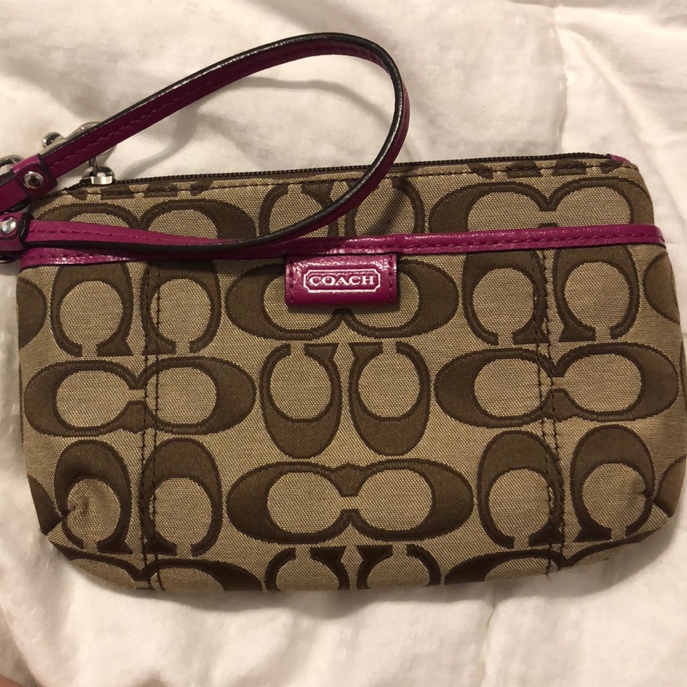 Coach wristlet